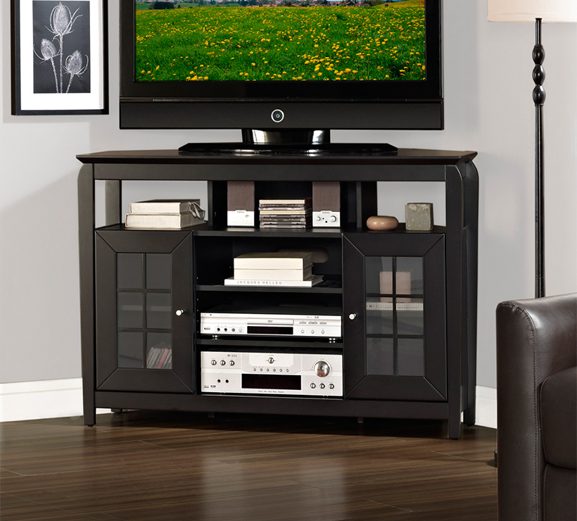 Furniture Store • Mentor Furniture • Techcraft 46Inch Black Tallboy